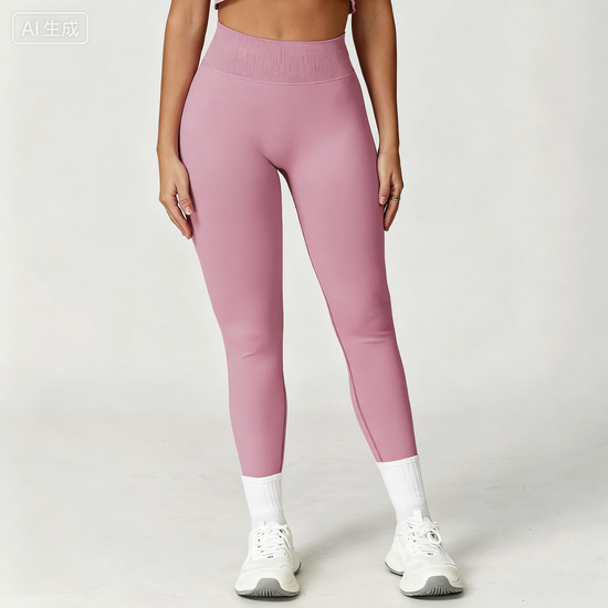 Customized Seamless High-Waisted Tummy-Control Yoga Pants for Women -  Style Peach Butt-Lifting, Quick-Dry Slim-Fit Athletic Pants for Running, Gym & Outer Wear