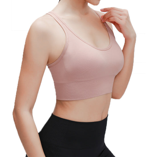 Sports Underwear Yoga Bra Running Shockproof Vest Bra Wear High Strength Fitness Yoga Clothes