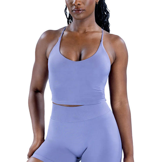 Nude Feel Beauty Back Sling Sports High Elastic Tight Exercise Workout Training Yoga Clothes Women&